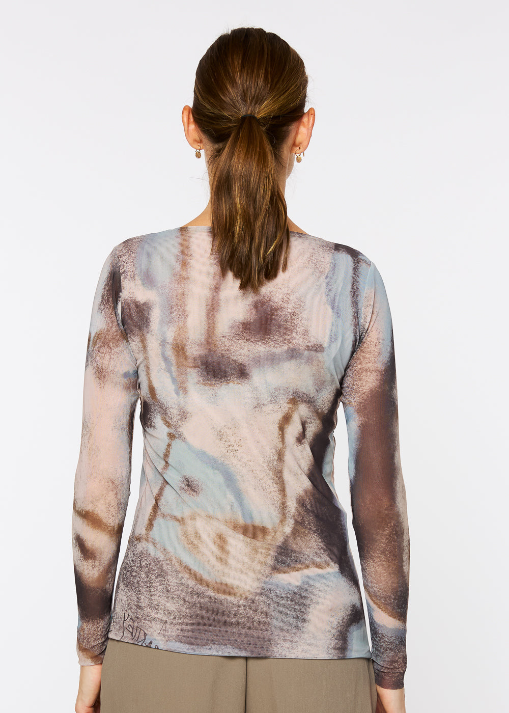 Desert Storm - Florence Double Sheer Top- In Stock