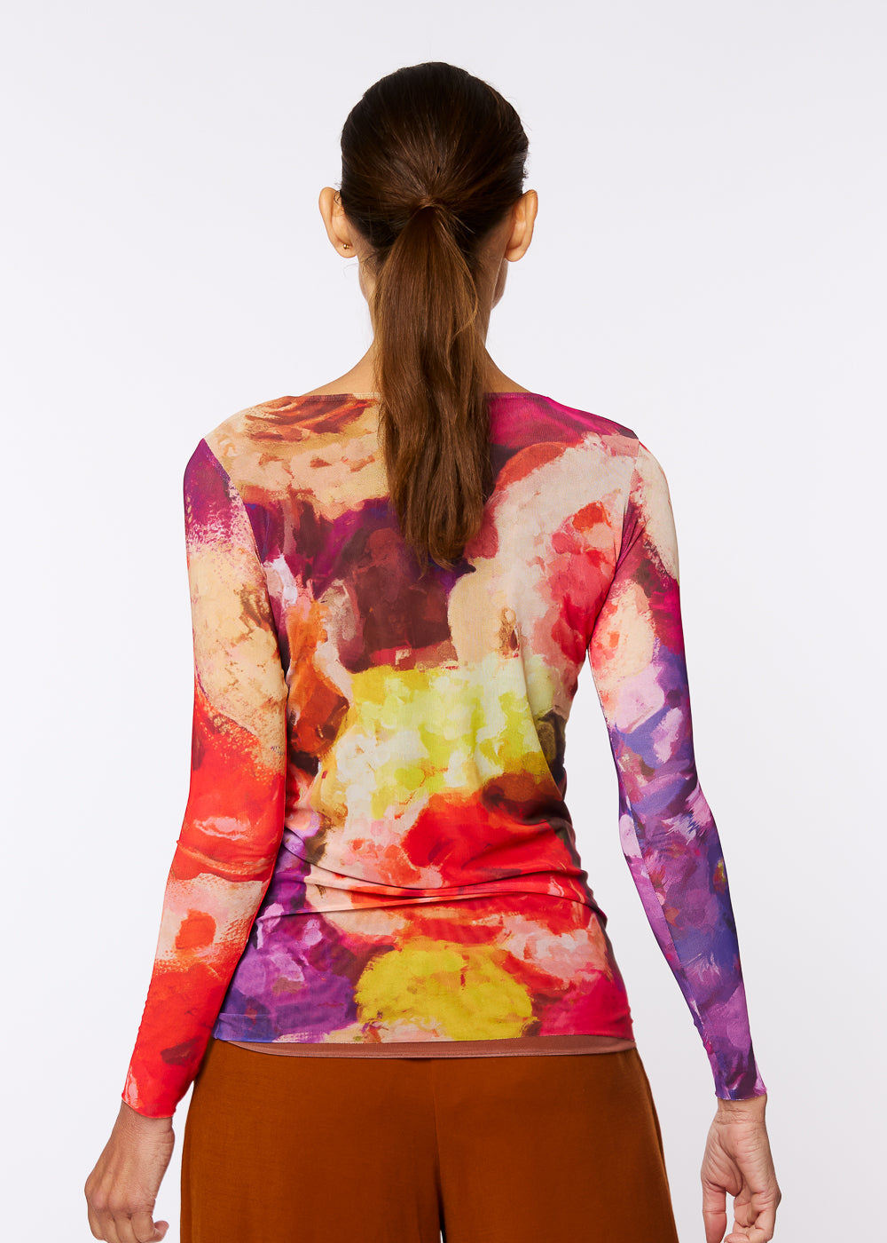 Macro Bloom - Florence Double Sheer Top- In Stock