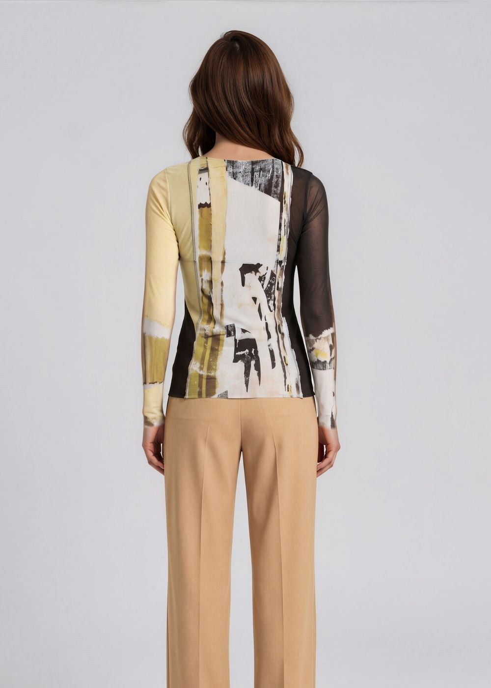 Off the Record - Florence Double Sheer Top