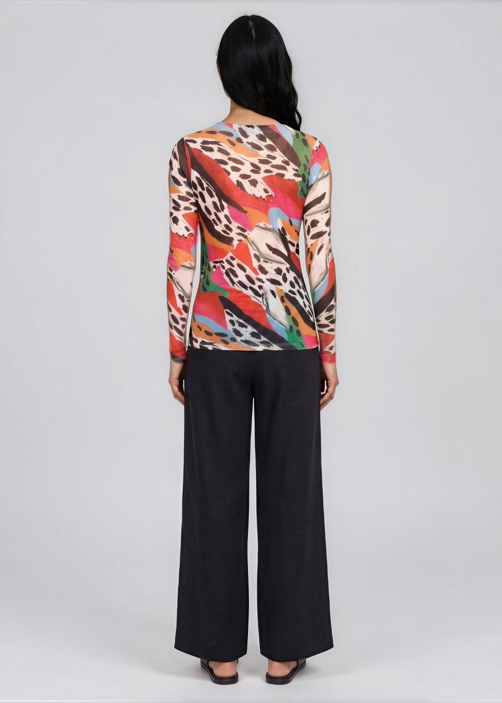 Mood Swing - Florence Double Sheer Top