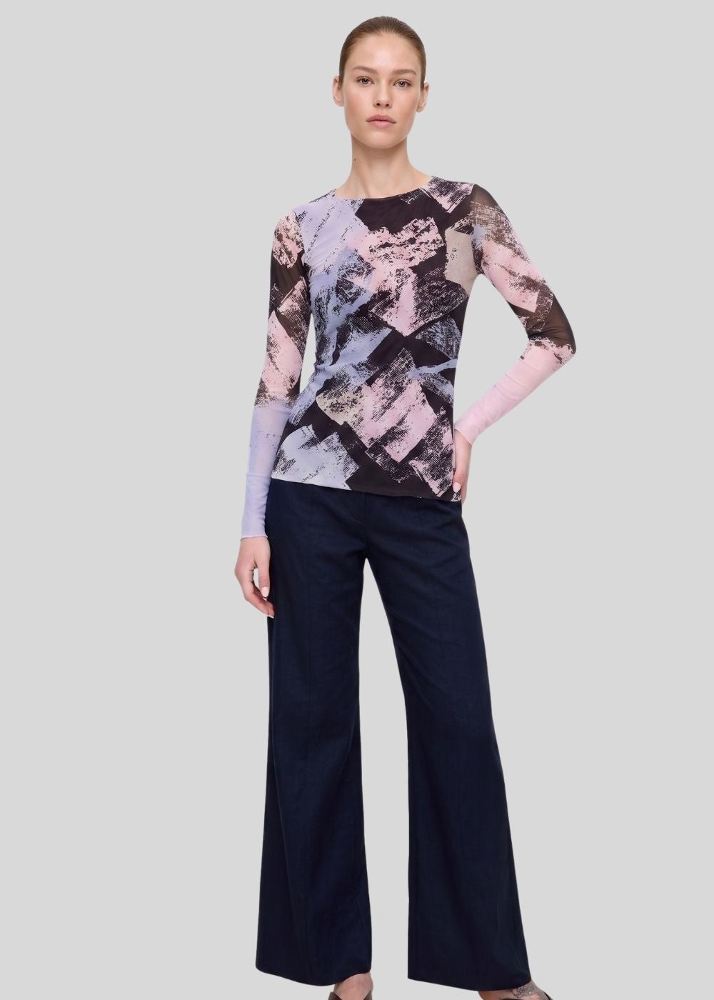 Bittersweet - Florence Double Sheer Top