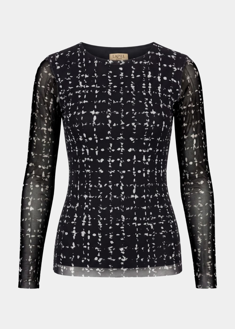 Tweed Texture - Florence Double Sheer Top