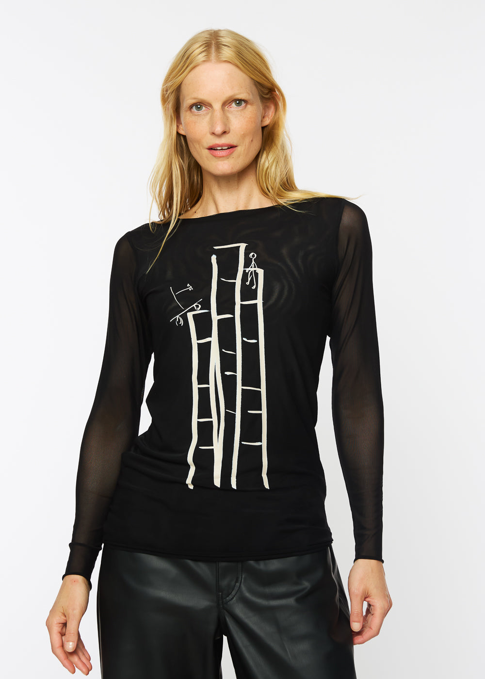 Ascend - Florence Double Sheer Top