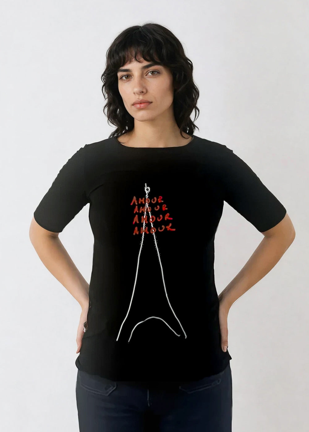 Amour - Florence Short Sleeve Top