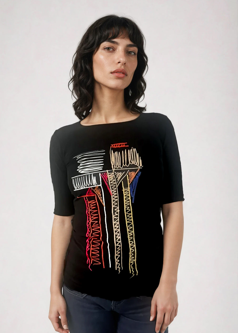 Joie de Vivre - Florence Short Sleeve Top