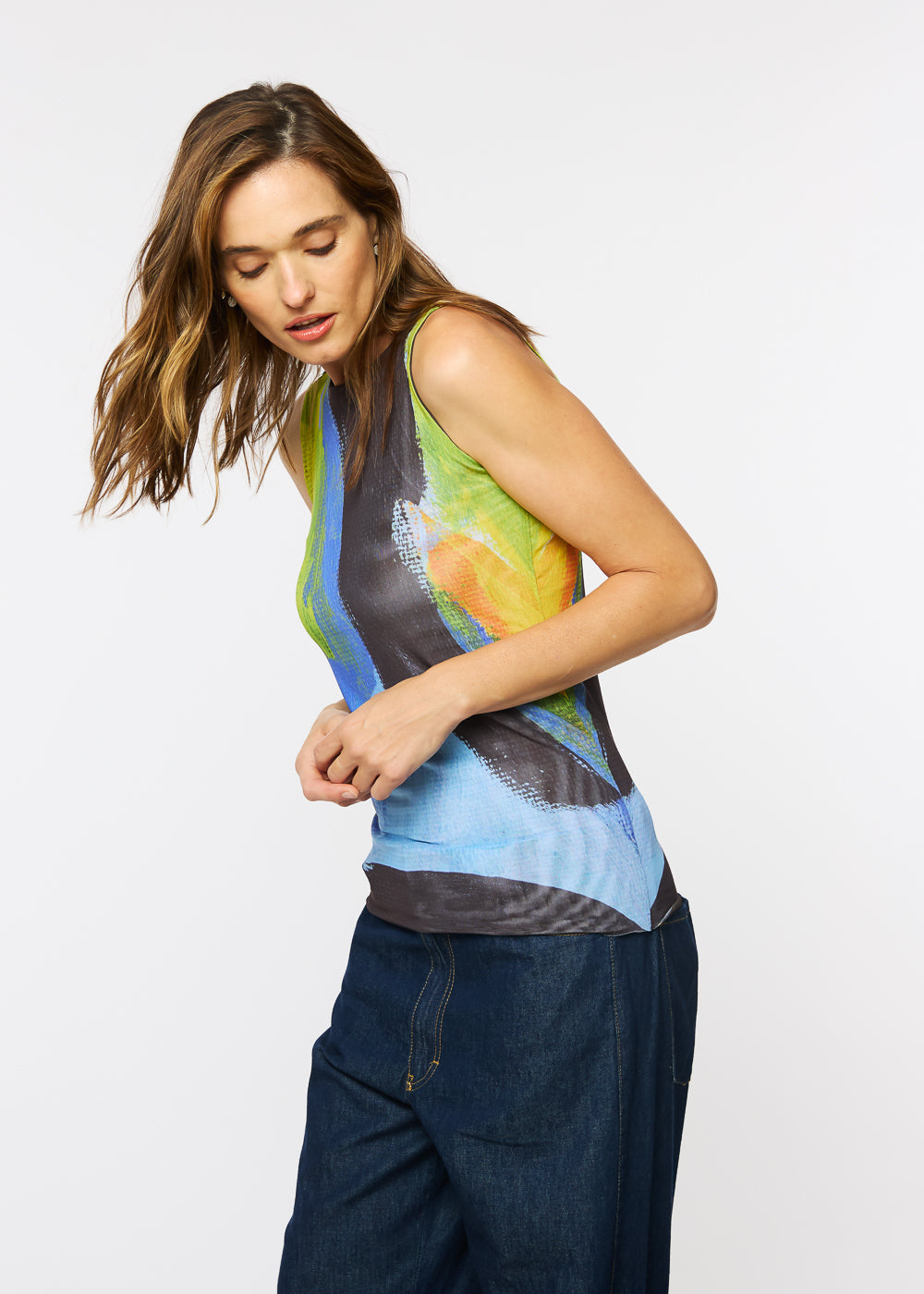 Tempest - Florence Mesh Tank Top- In Stock