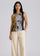 Off the Record - Florence Mesh Tank Top