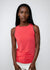 Florence Solid Double Sheer Tank Top