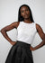 Florence Solid Double Sheer Tank Top