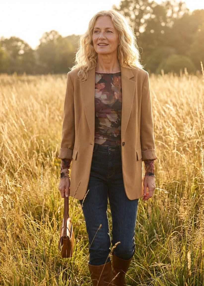 Moonflower Raw Edge Second Skin Top