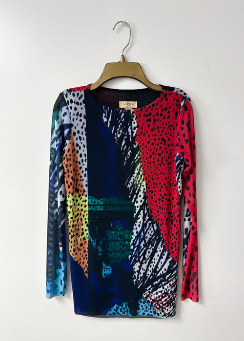 AMB Designs Taos - Florence Double Sheer Top
