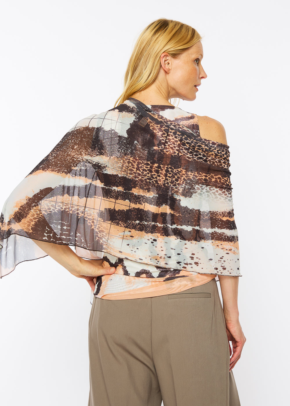 Mila Ponshawl in Terra- In Stock