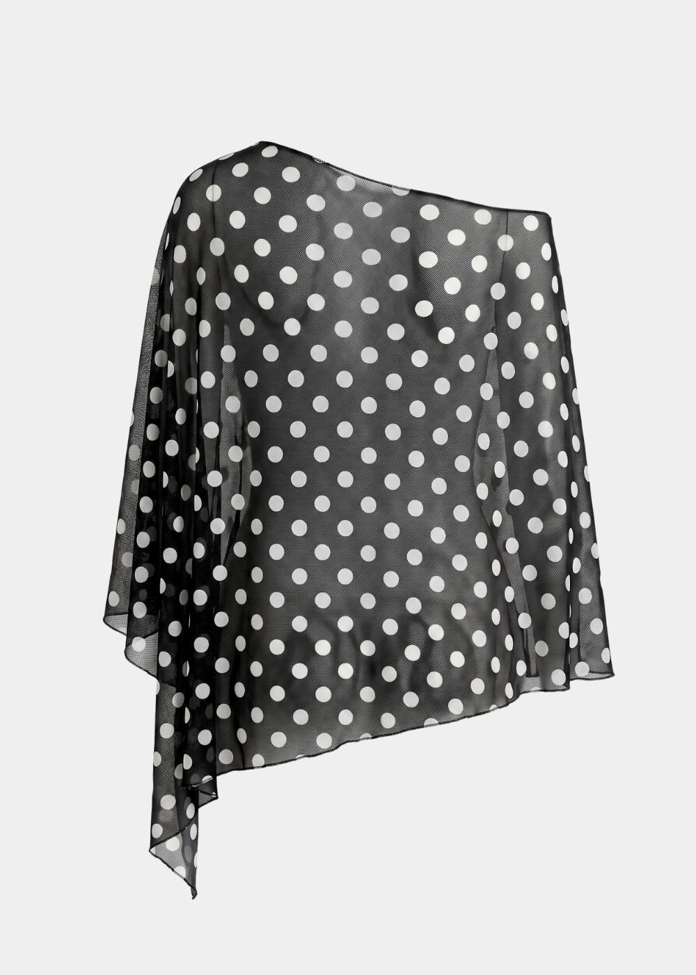Mila Ponshawl in Polka Dot on Black