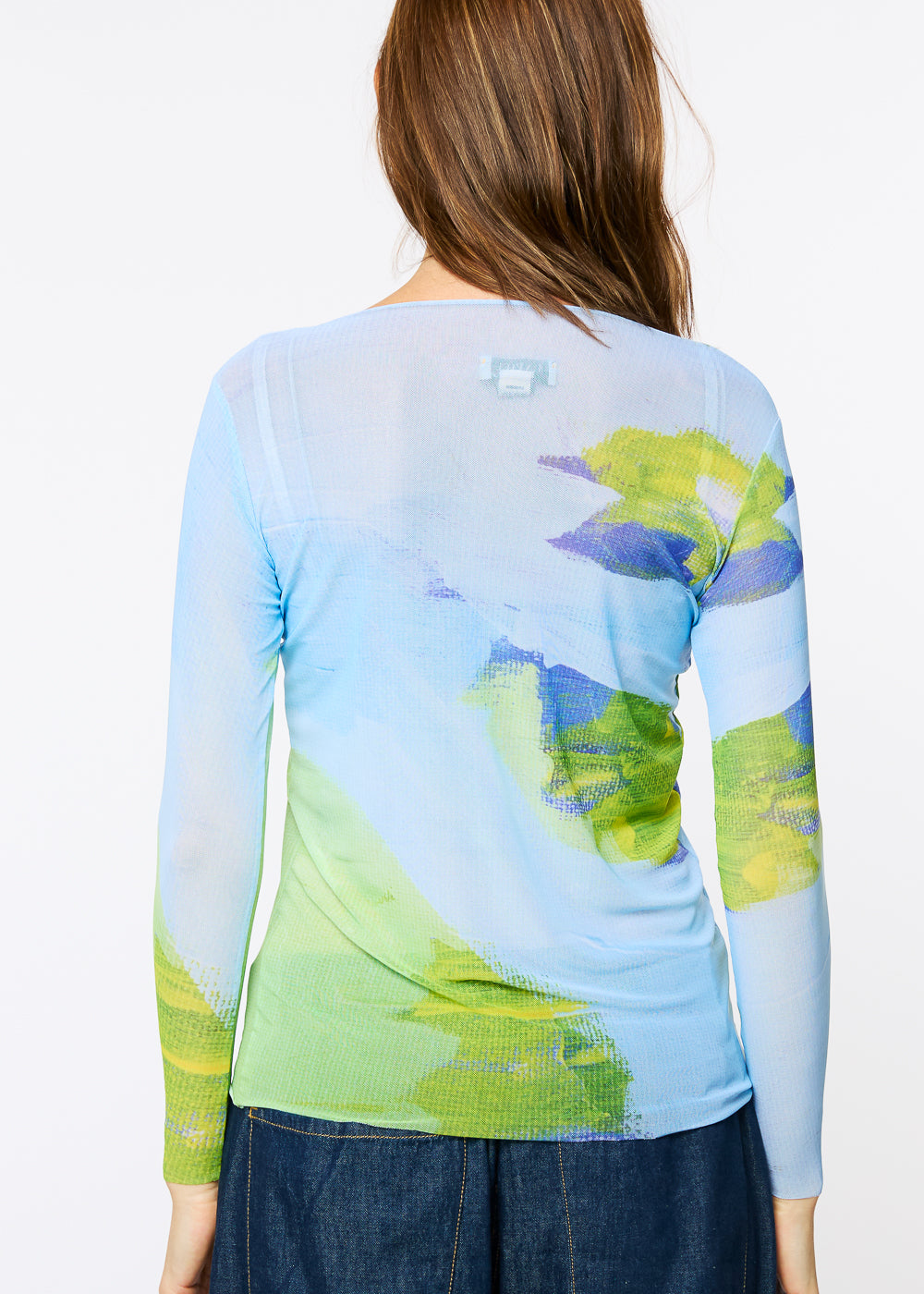 Easy Breezy - NudiTee Sheer Top- In Stock