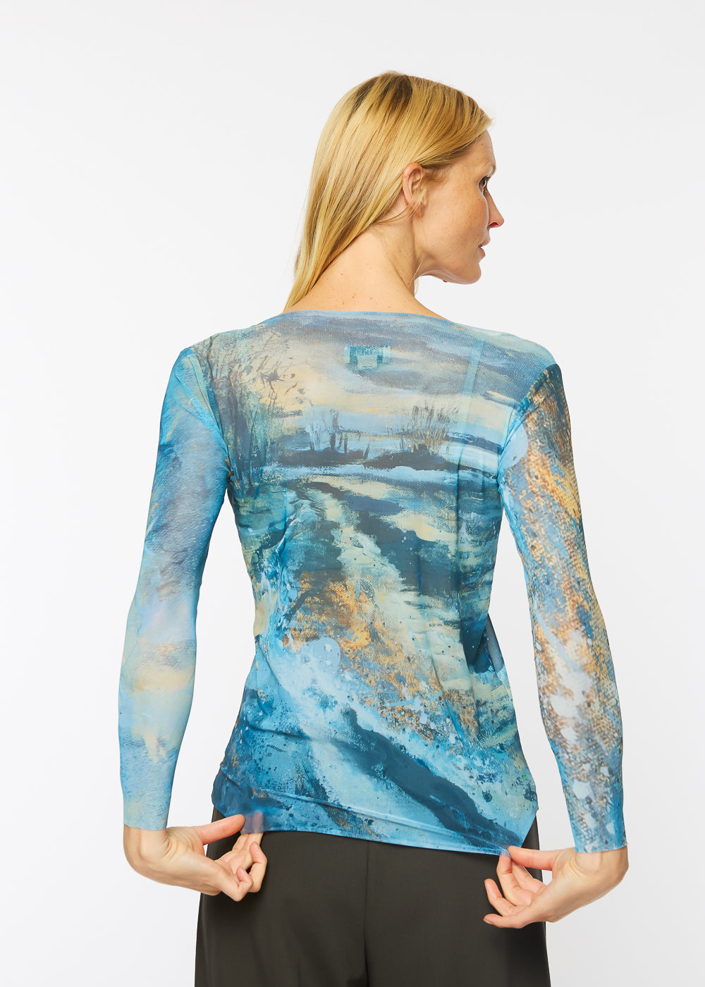 The Road - NudiTee Sheer Top- In Stock