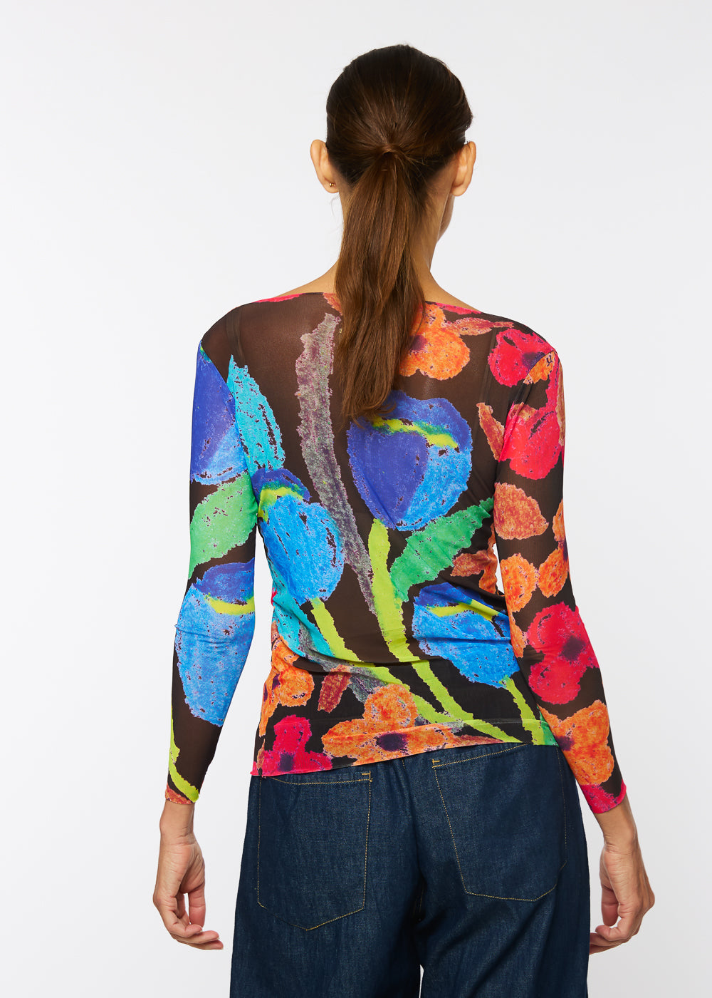 Petal Pop - NudiTee Sheer Top