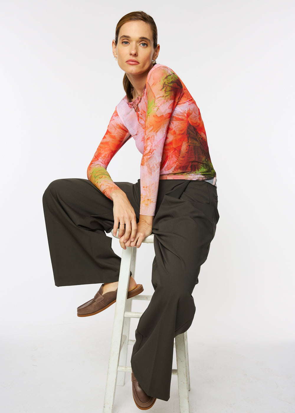 Bloomveil - NudiTee Sheer Top- In Stock