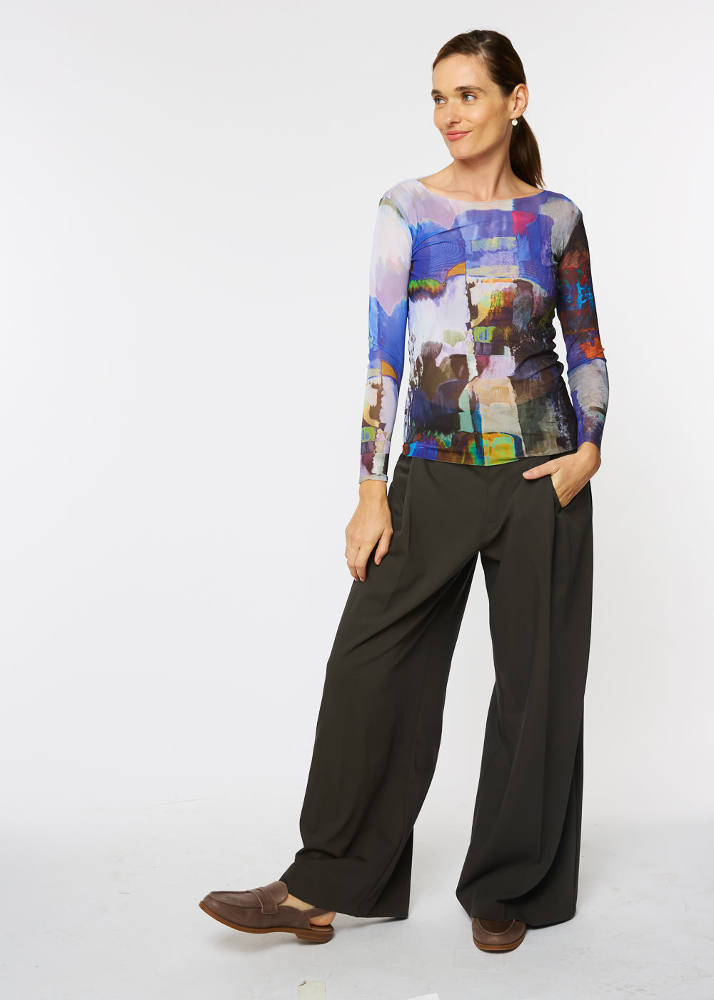 Block Theory - NudiTee Sheer Top