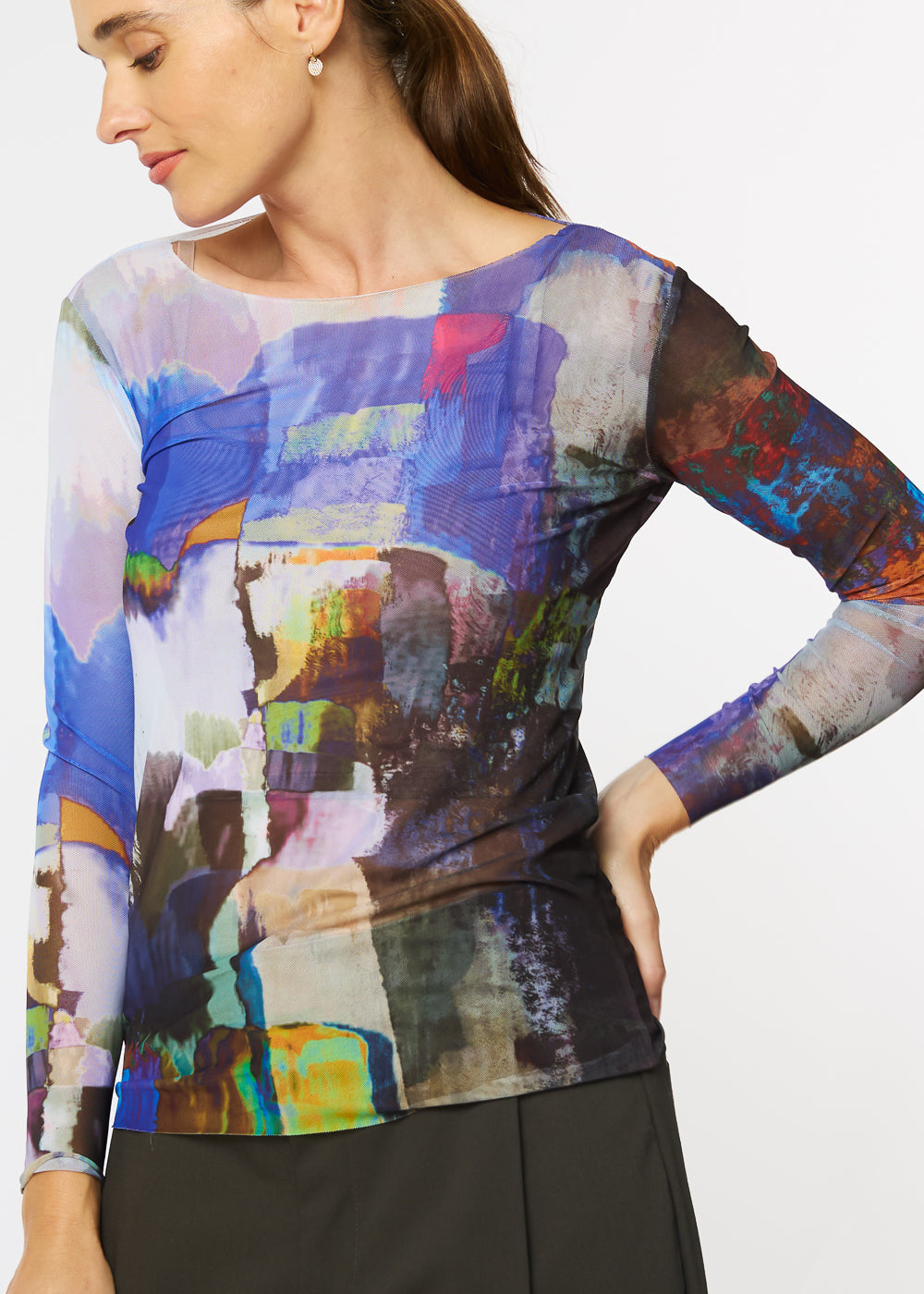 Block Theory - NudiTee Sheer Top