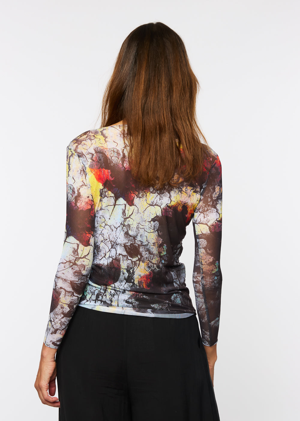 Obsidian - NudiTee Sheer Top