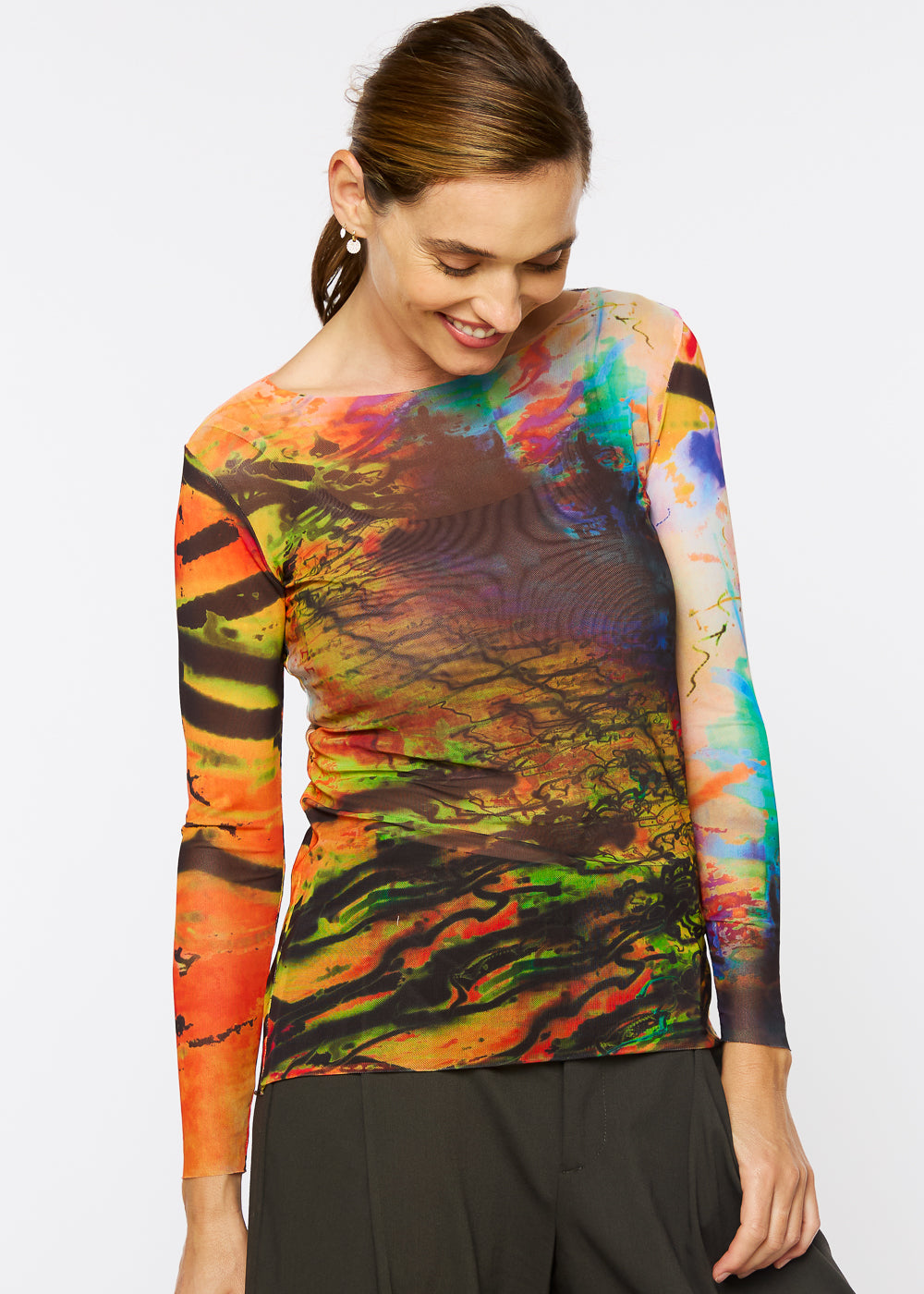 Inner Fire - NudiTee Sheer Top