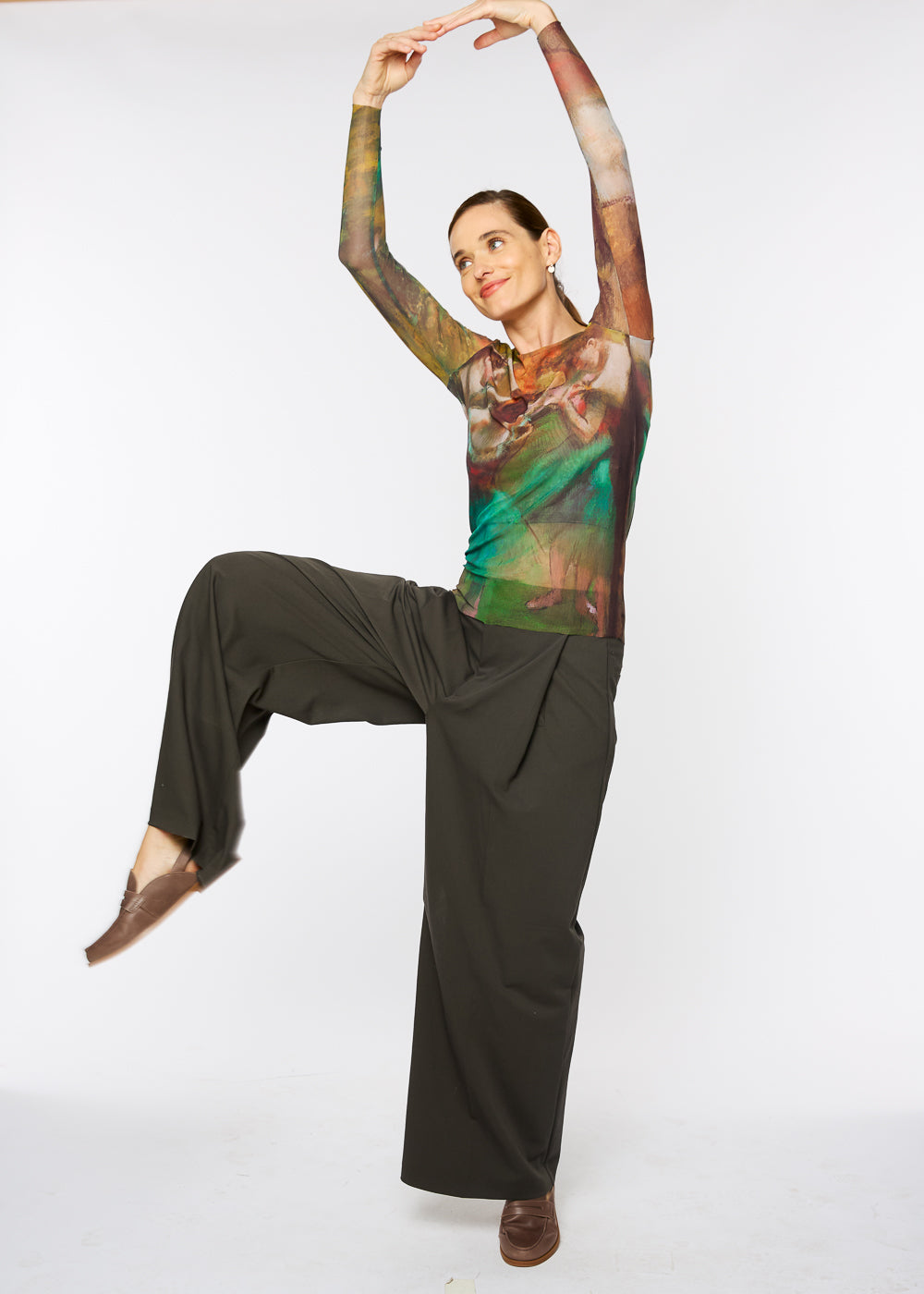 Degas - NudiTee Sheer Top- In Stock