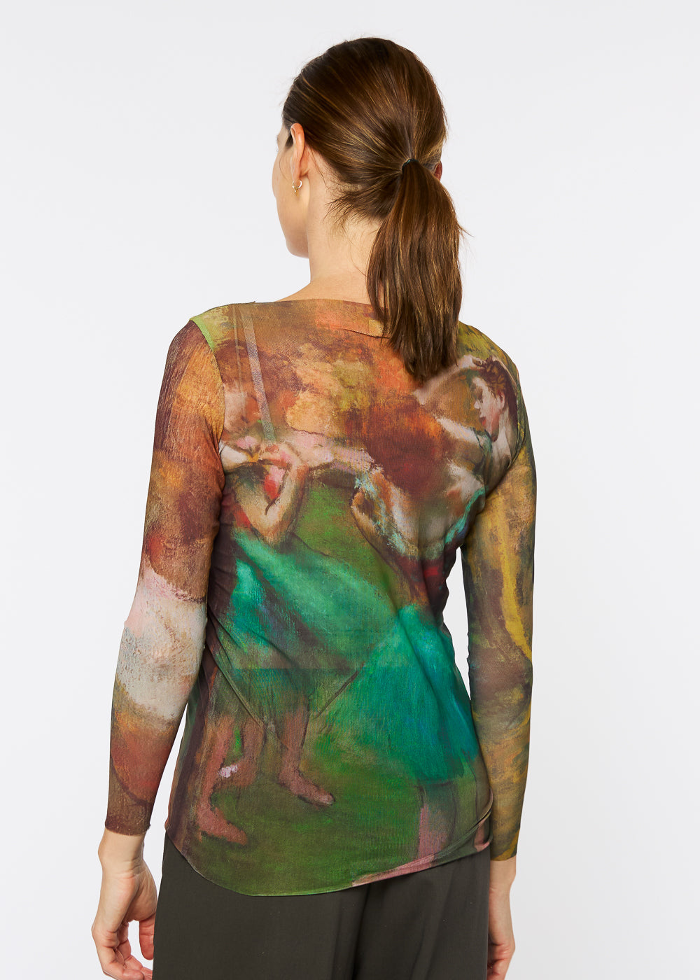 Degas - NudiTee Sheer Top- In Stock