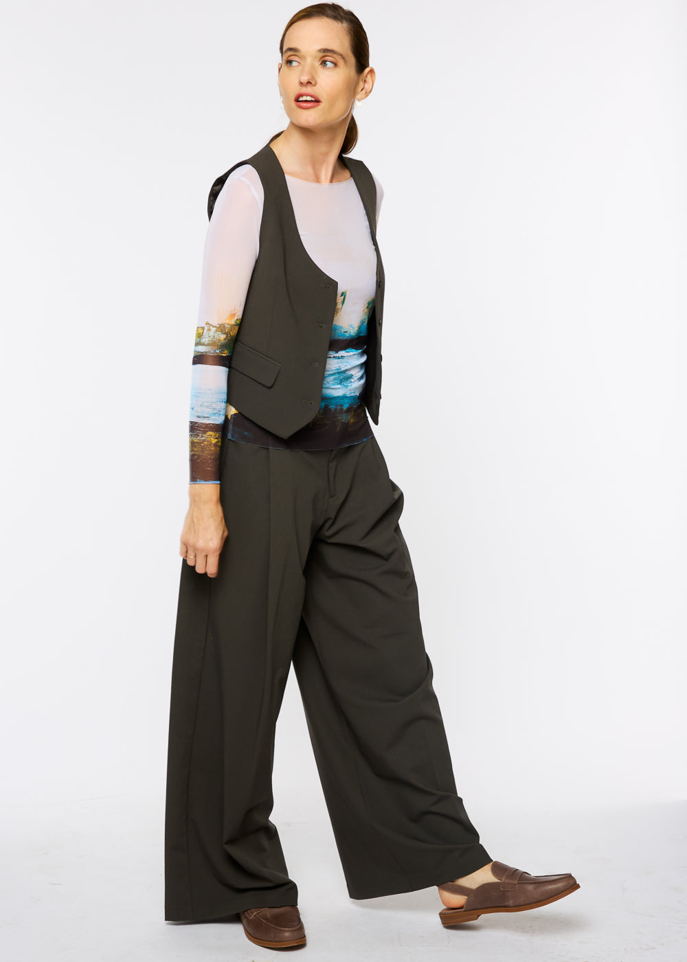 Saint-Michel - NudiTee Sheer Top- In Stock