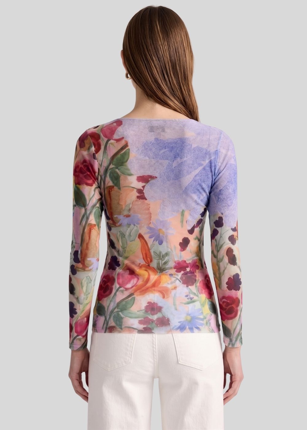 Cottage Garden - NudiTee Sheer Top
