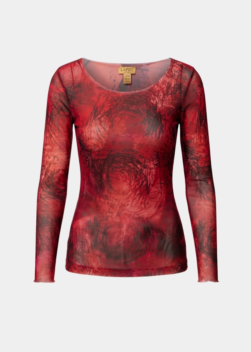 Rouge - NudiTee Sheer Top