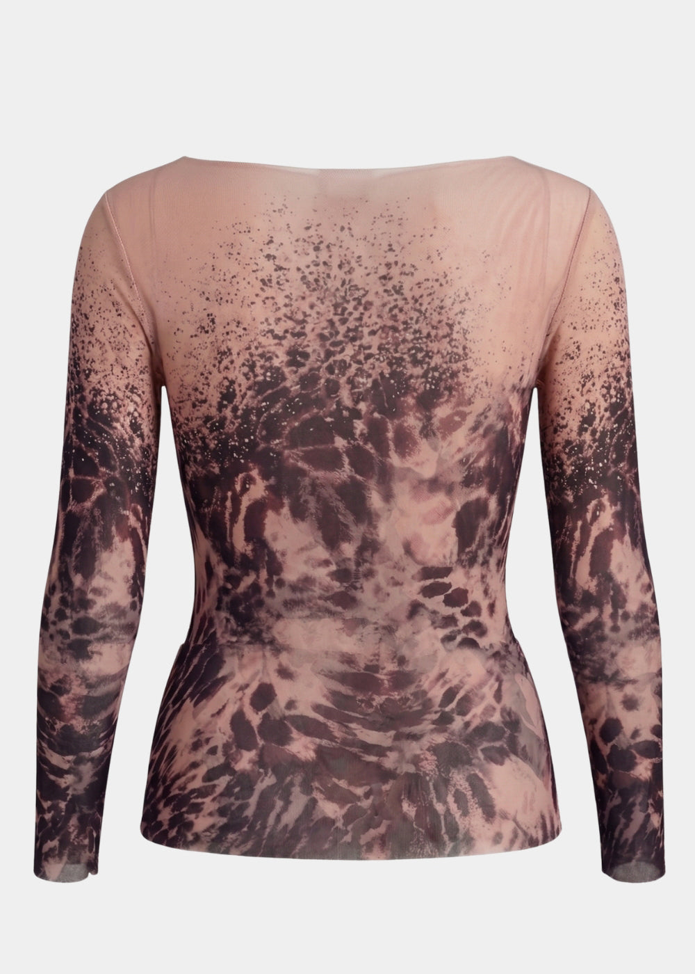Wild Motion - Nudi Ink Mesh Top