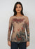 Nudi Ink Mesh Top