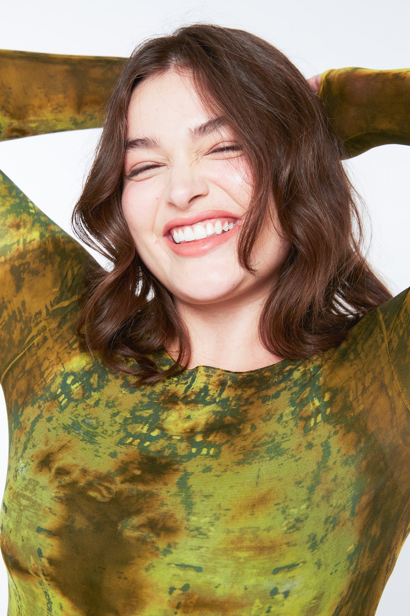 Impressionist Raw Edge Top by AMB – AMB Designs
