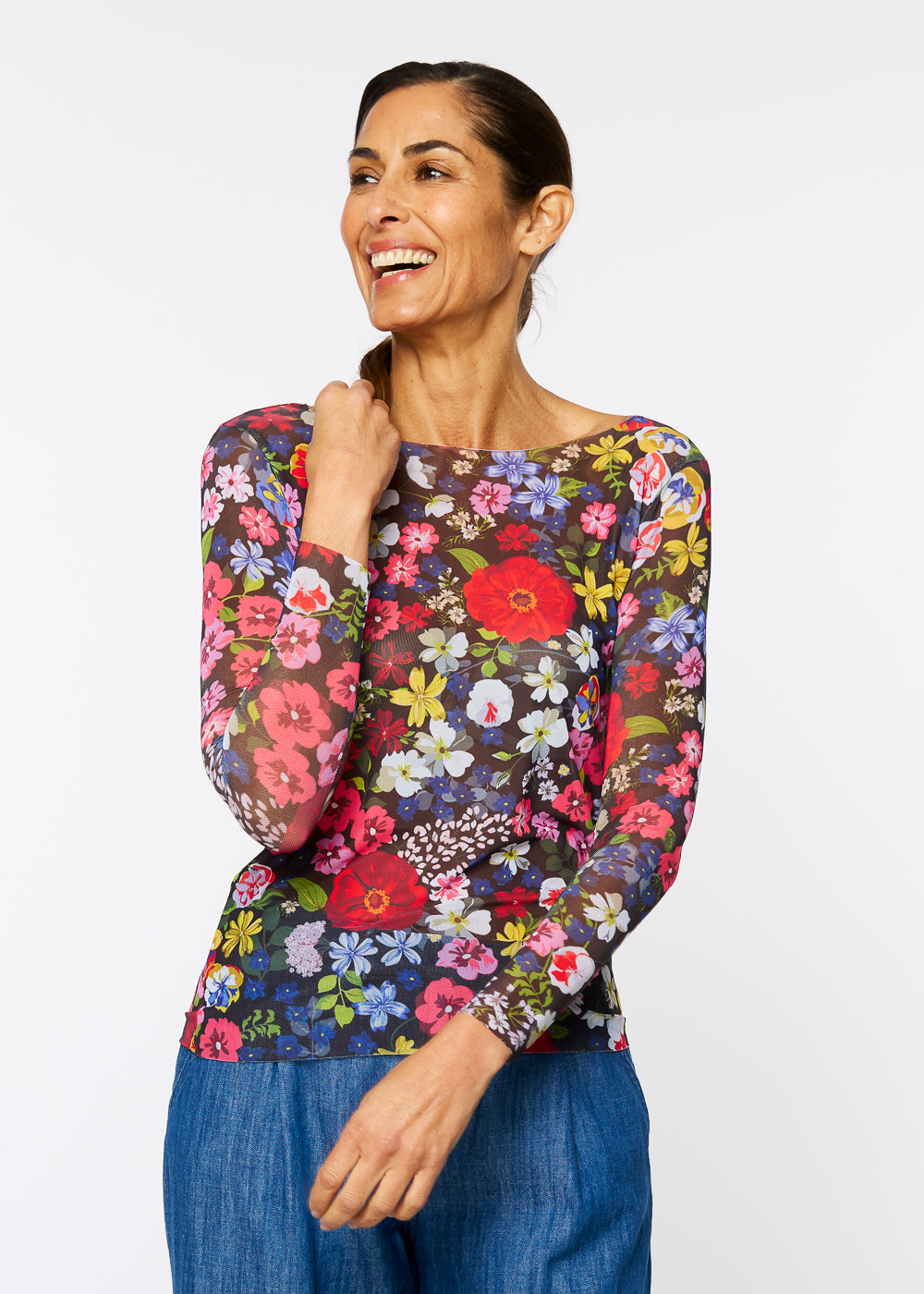 Perennial - NudiTee Sheer Top
