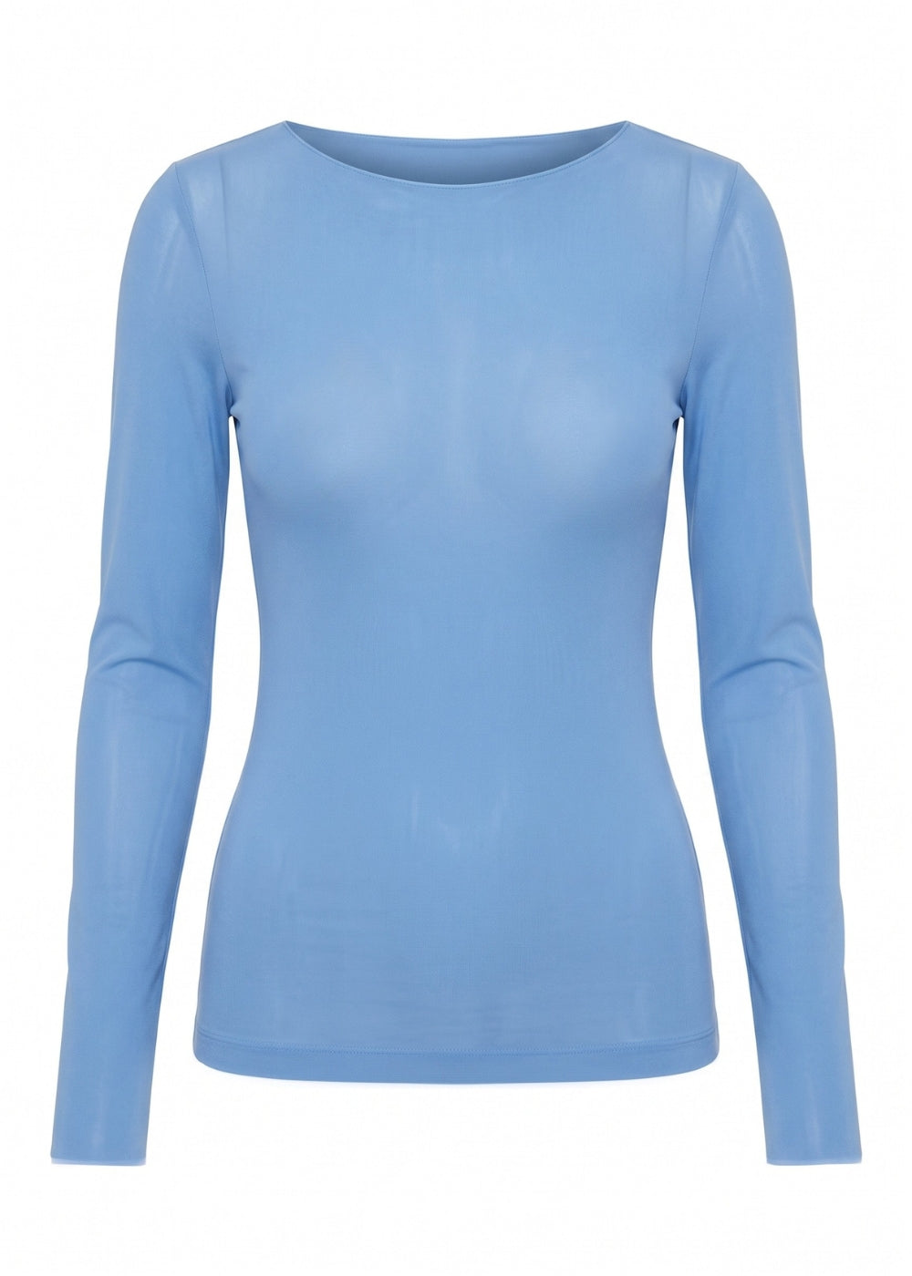 Solid Raw Edge Second Skin Top
