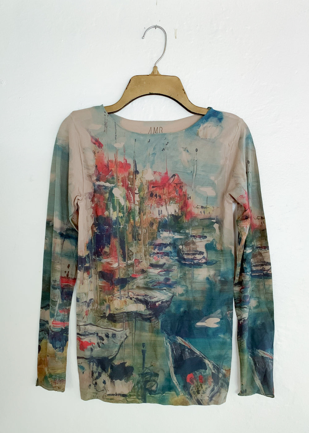Amalfi Raw Edge Second Skin Top