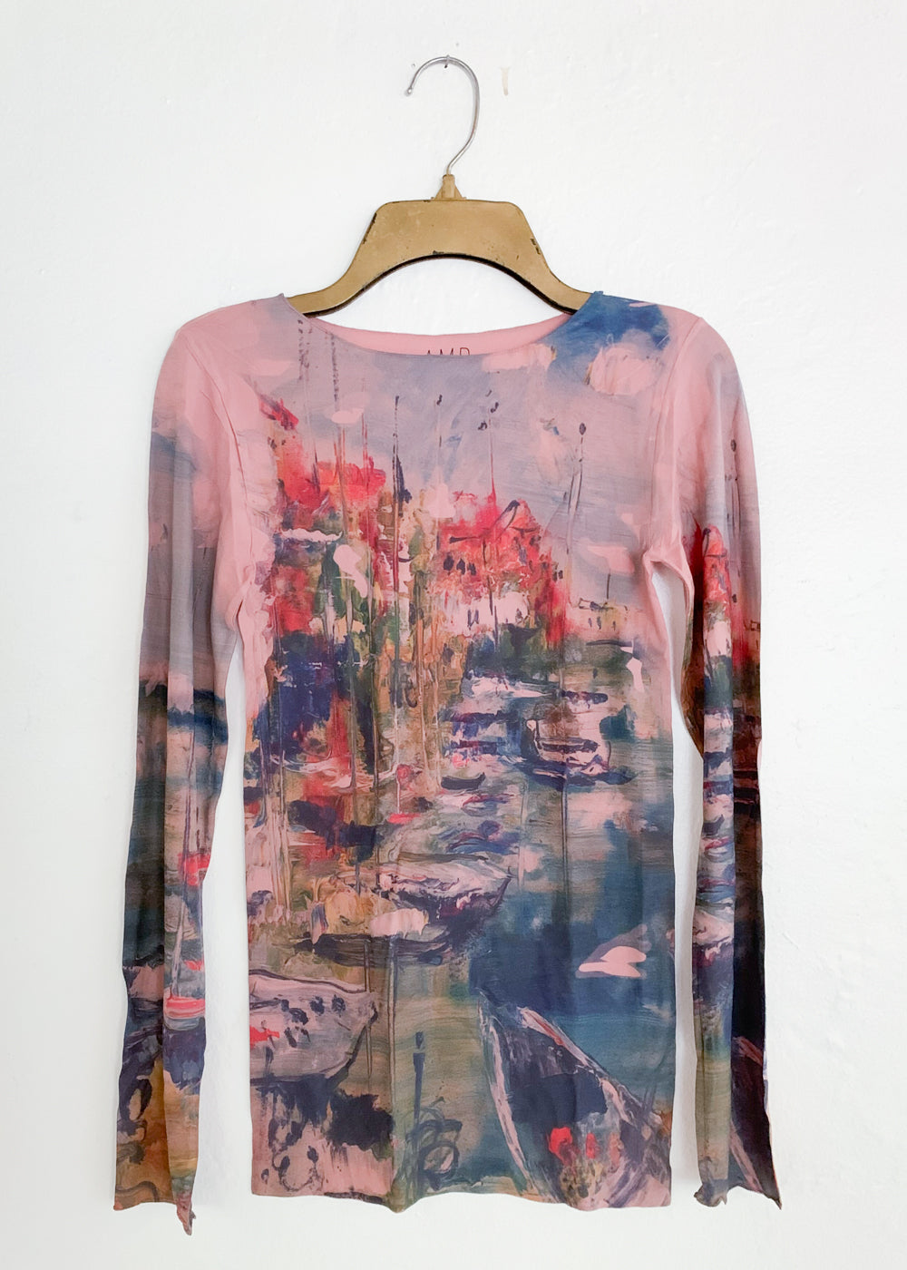Amalfi Raw Edge Second Skin Top