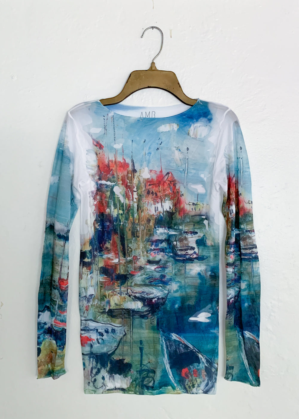 Amalfi Raw Edge Second Skin Top