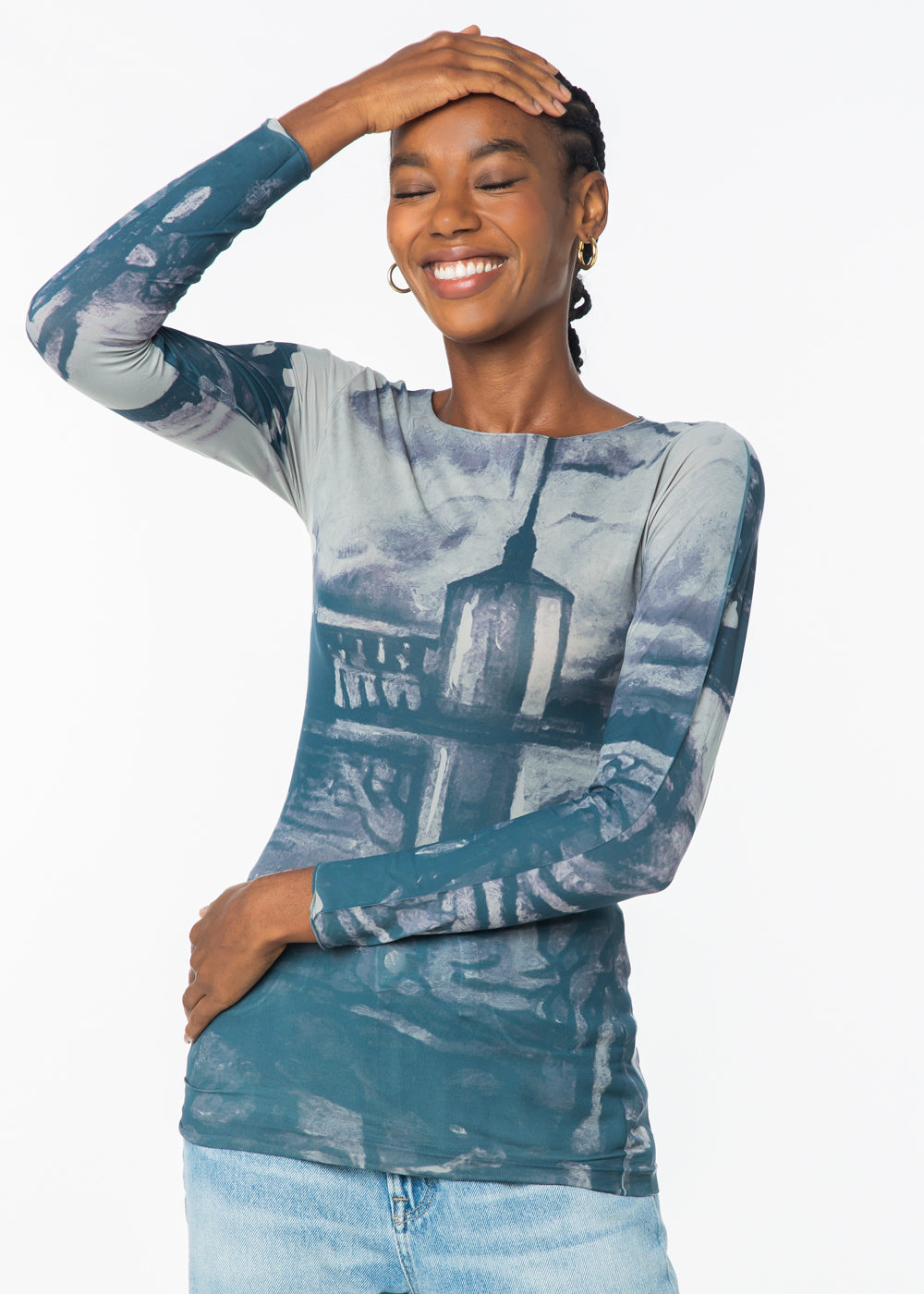Montpelier Raw Edge Second Skin Top