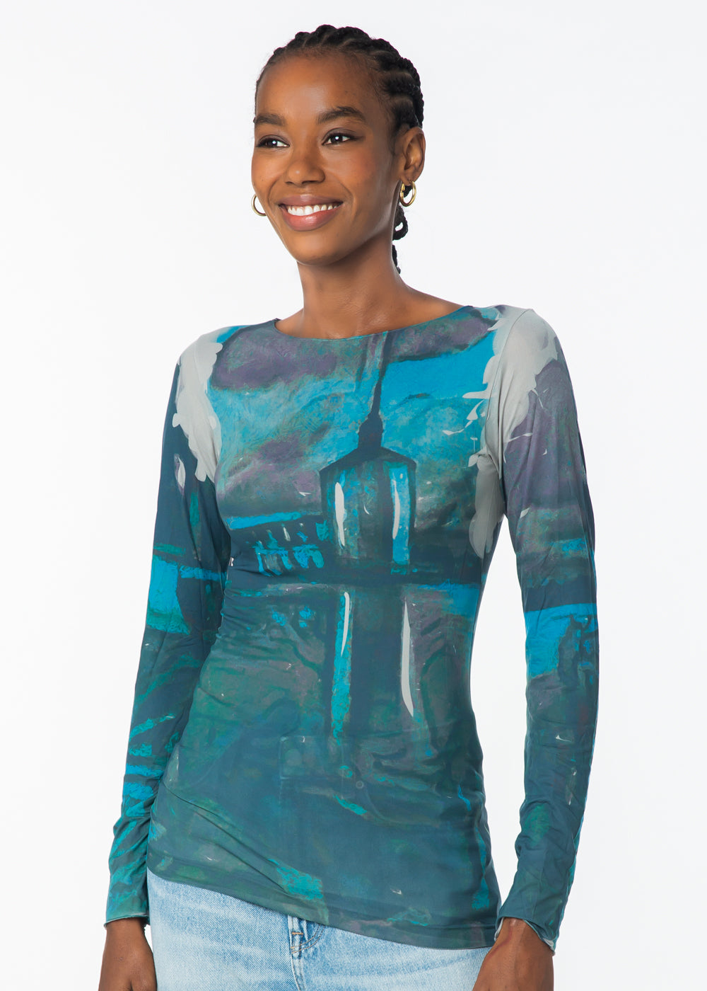 Montpelier Raw Edge Second Skin Top