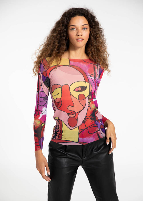 Mixed Feelings - NudiTee Sheer Top
